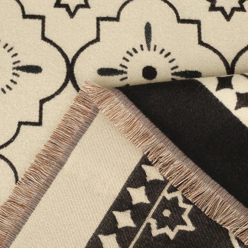 EXTREE Scarfs for Women Pashmina Silky Shawl Wrap for Evening Dressing Blanket Open Front Poncho Cape - Image 2